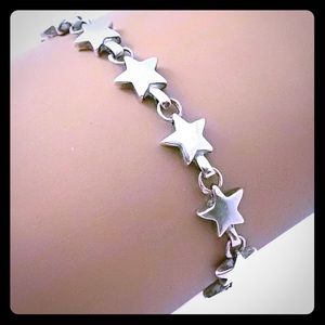 Tiffany & Co. Stars Bracelet, Sterling , Size 7